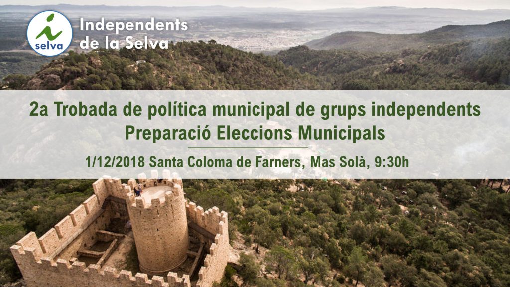 Segona trobada de política municipal de grups independents